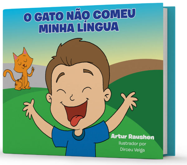 O gato não comeu minha língua